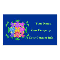 Flower Turtles Business Card Templates