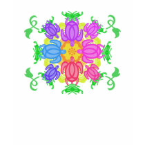 Flower Turtles Shirts