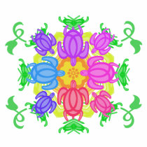 Flower Turtles Tshirt