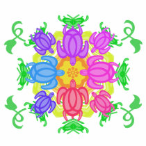 Flower Turtles T-shirt