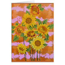 Flower Valentine cards