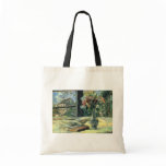 Flower Vase On The Window By Gauguin Paul Tote Bag