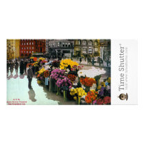 Flower Vendors Picture Card