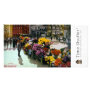 Flower Vendors Picture Card