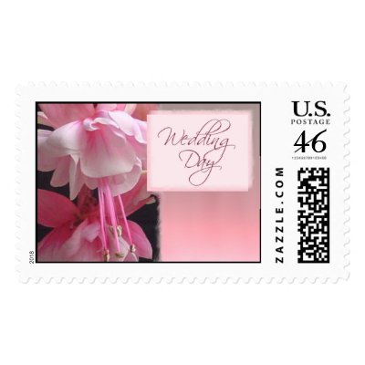 Flower Wedding Day Stamp