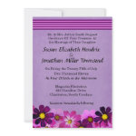 Flower Wedding Invitations