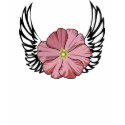 Flower Wings - Customized t-shirts