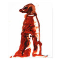 Flower with pup - Art Print by Dafila_Scott Flower with pup - Art Print