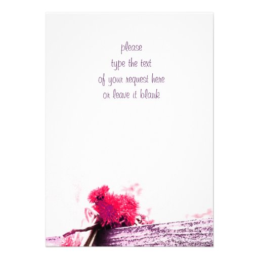 flower wreath will you be my bridesmaid invite
