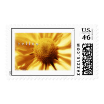 flower yellow postage by VisionVault flower yellow postage