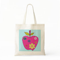 FlowerApple Tote Bag