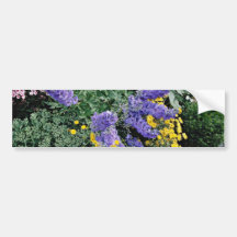 Flowerbeds on the grounds of Hadden Hall, England Bumper Stickers