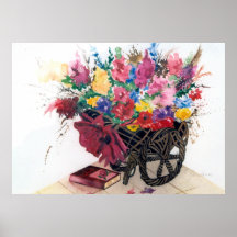 Flowercart Poster