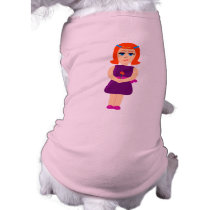Flowerchild Girl Pet T Shirt