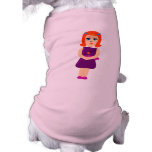 Flowerchild Girl Pet T Shirt