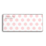 Flowered Cupcake #10 Business Envelope