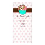 Flowered Cupcake Full Color Rack Card