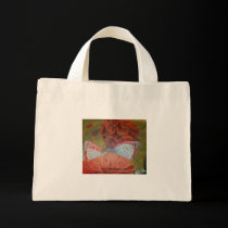 Flowered Eco Friendly Butterfly Tote bags