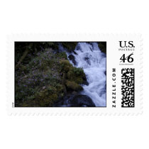 Flowered Falls postage by StarrGazr Flowered Falls postage