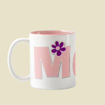 Flowered Mom Mug