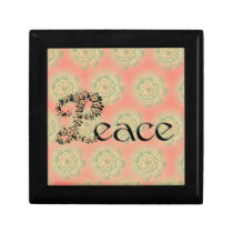 Flowered Peace gift boxes