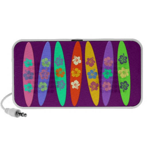 Flowered Surfboards Speaker System