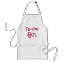 FlowerGirl Pink Brown aprons