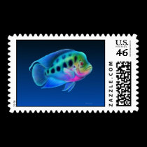 Flowerhorn Cichlid Postage postage