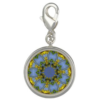 Flowering Abstract Sun Tunnel Photo Charms