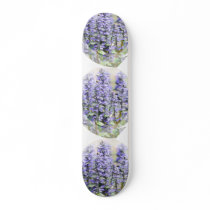 Flowering Ajuga Skateboard