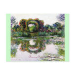 Flowering Arches by Claude Monet Postcards
