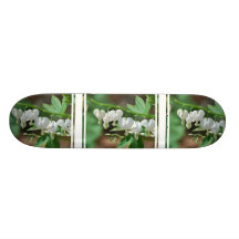 Flowering Bleeding Heart Skateboard