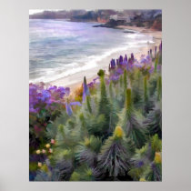 Flowering Coastline Posters