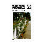 Flowering Fence Postage Stamps