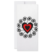 Flowering Heart #0033 rack cards