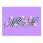 Flowering Mom pink Post Card