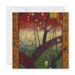 Flowering plum tree Invitation