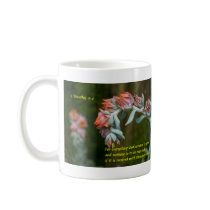 Flowering Succulent Coffee Mugs