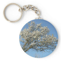 Flowering tree keychain