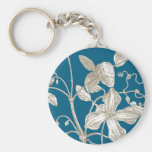 Flowering Vine Botanical Key Chain