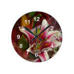 Flowering Wall Clock