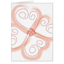 Flowerish Hearts Card cards