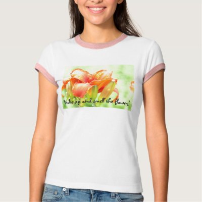 flowerphotos 145, Wake up and smell the flowers! Tee