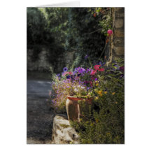 Flowerpot art card
