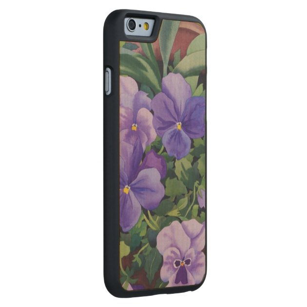 Flowerpots with Pansies 2007 Carved® Maple iPhone 6 Slim Case-2