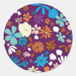 FLOWERPOWER STICKER VIOLET