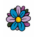 FlowerRound2 t-shirts