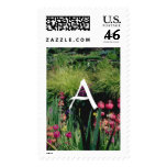 Flowers 149 Monogram A stamps