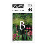 Flowers 149 Monogram B stamps