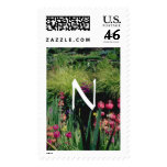 Flowers 149 Monogram N stamps